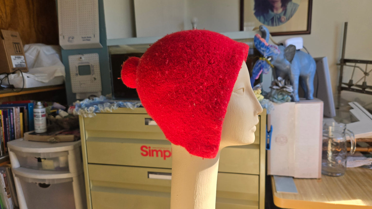 Felted Wool Pilgrimage Hat