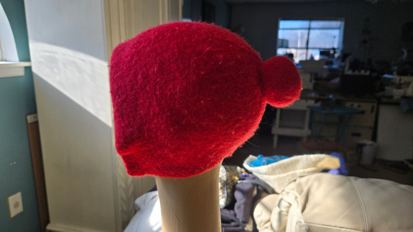 Felted Wool Pilgrimage Hat