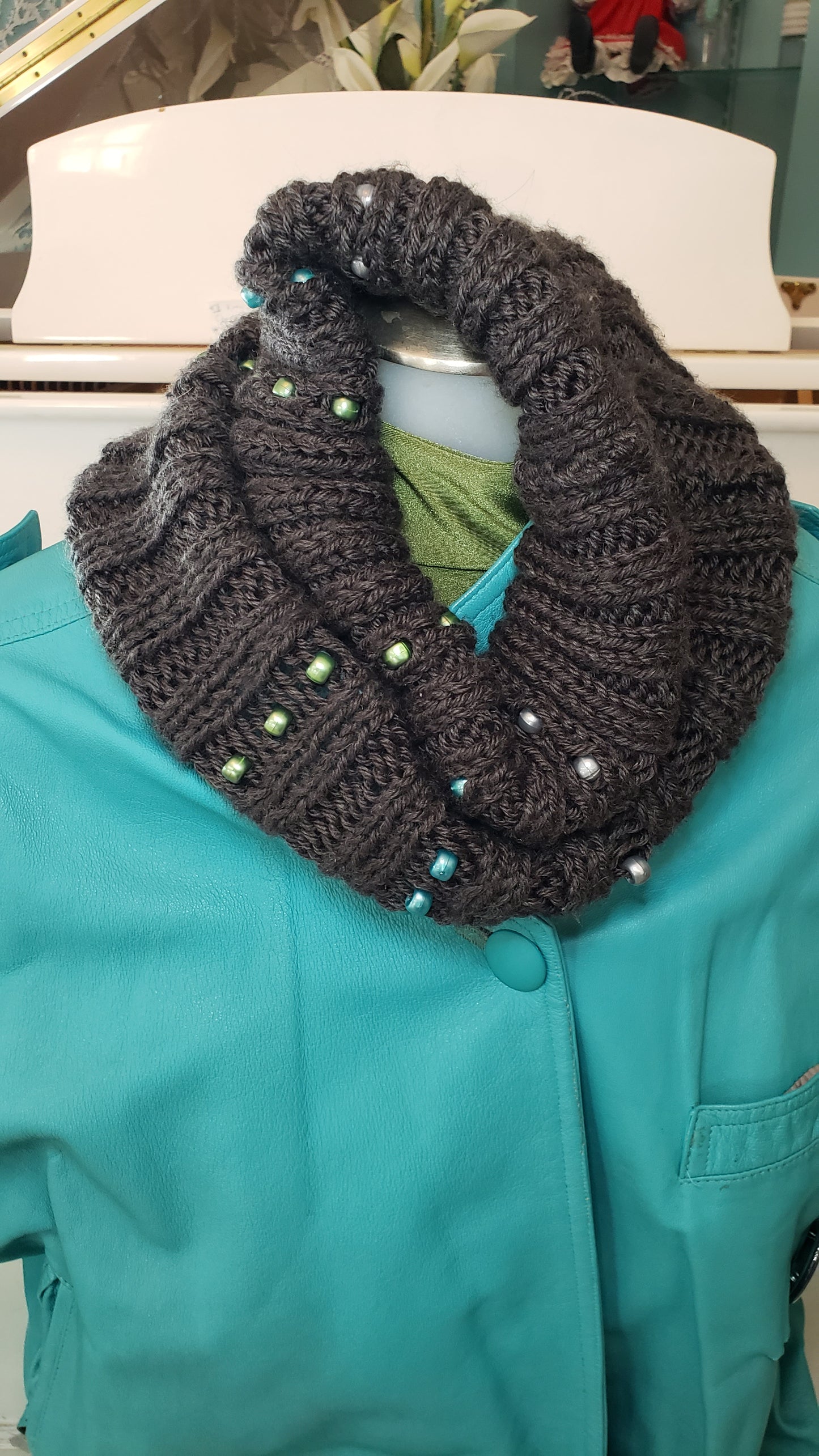 Beaded Galaxy Cowl