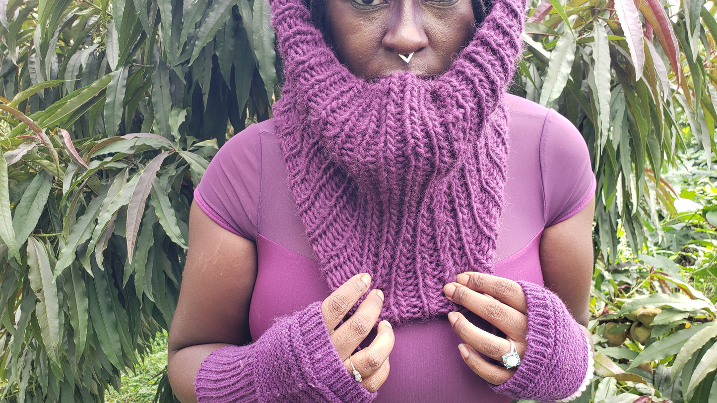 Ribbed Chunky Cowl